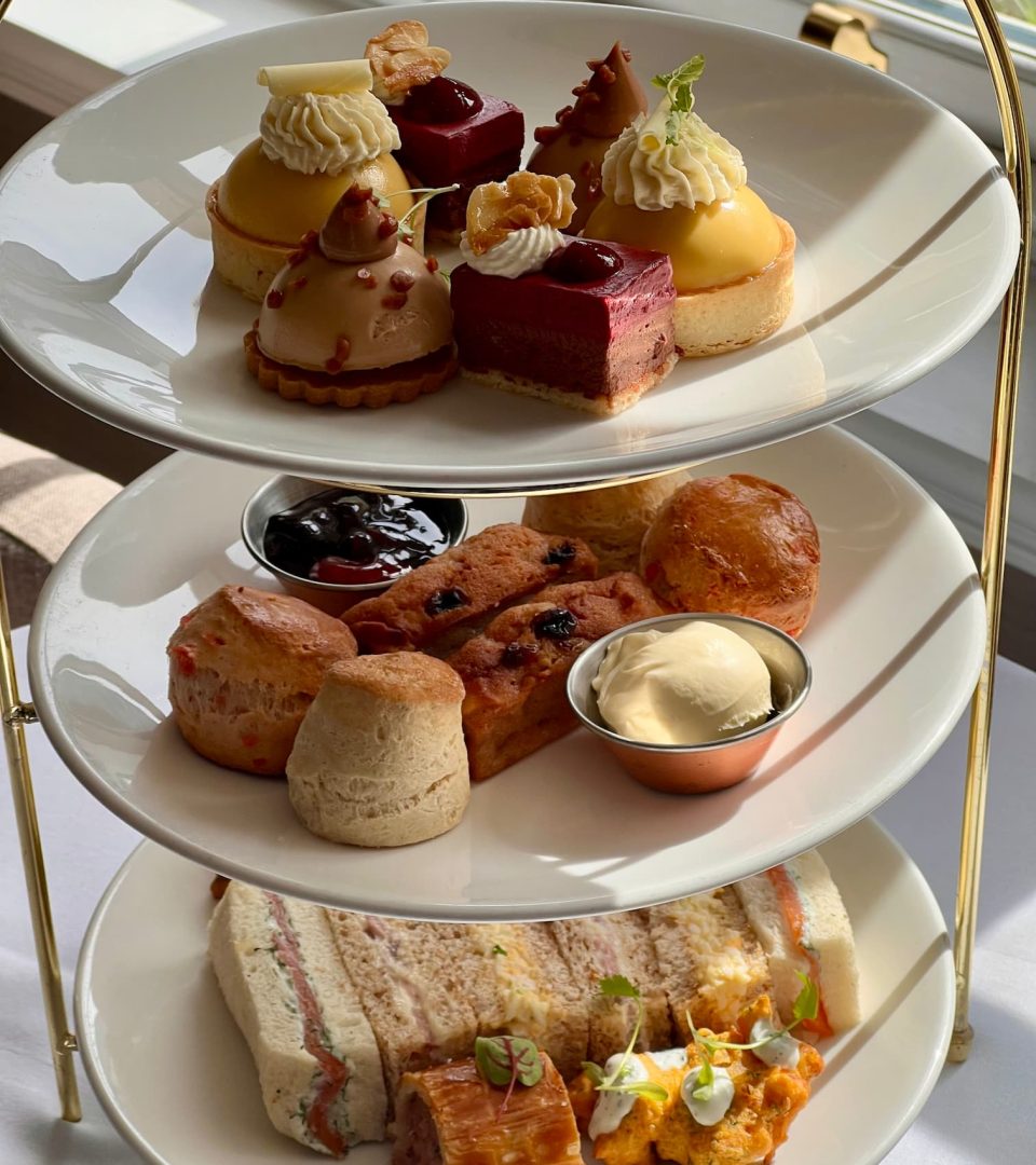 Spring Afternoon Tea at Ness Walk in the lounge