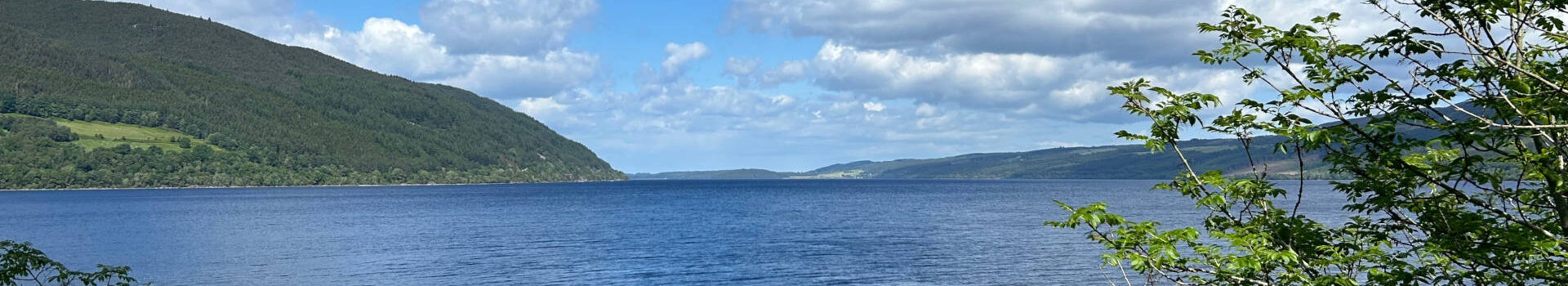 View of Loch Ness from Urquhart Castle