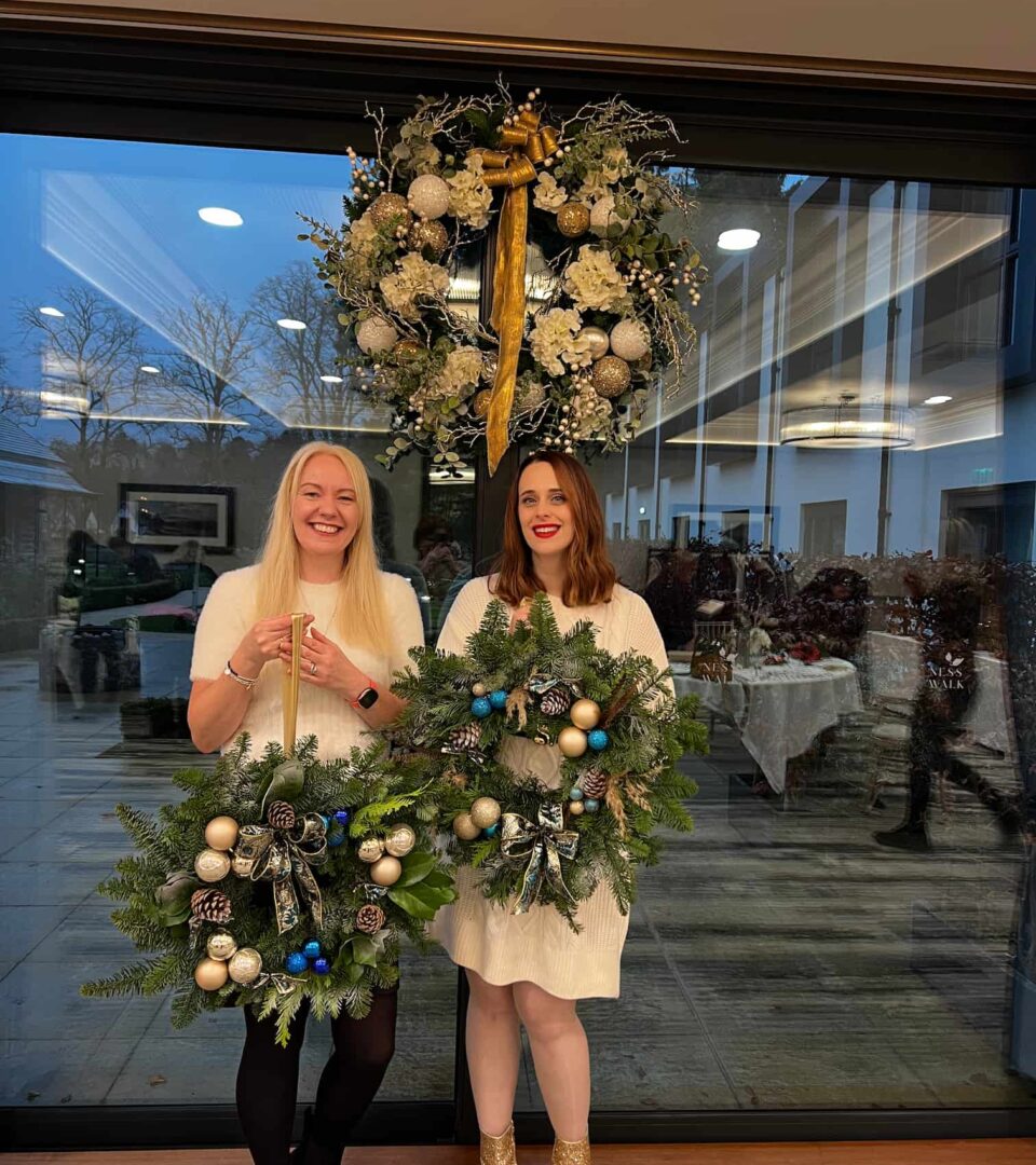 Wreath Making at Ness Walk 1